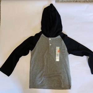 Garanimals LS Jersey Raglan Hoodie